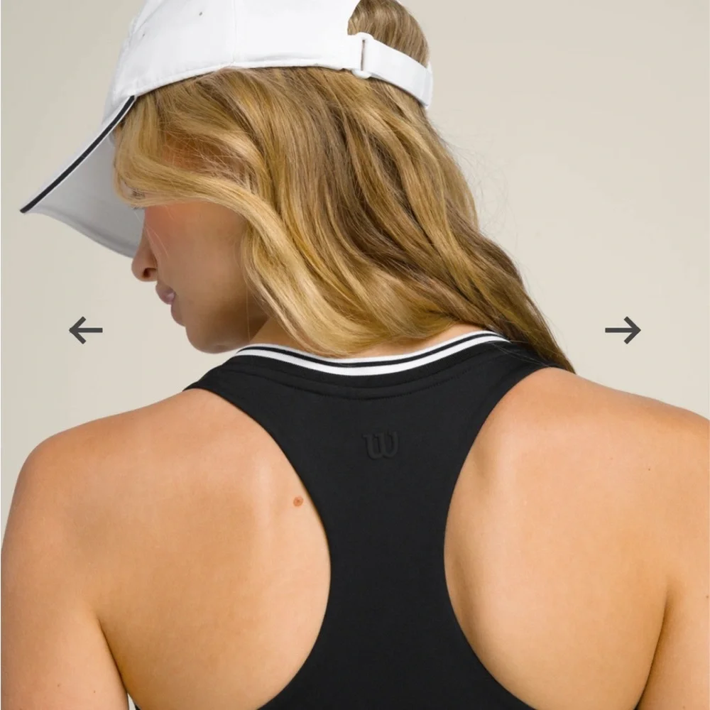 WIlson;Tie Breaker Dress-Black XS Brand New with tags-Pickleball, Tennis Dress - Picture 4 of 4